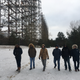 Our small tour group walking from the massive Duga radar system (Terrell Jermaine Starr/The Root)